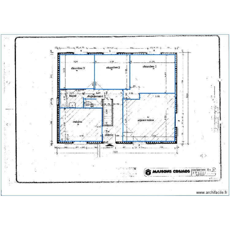 Claire & Charlotte. Plan de 0 pièce et 0 m2