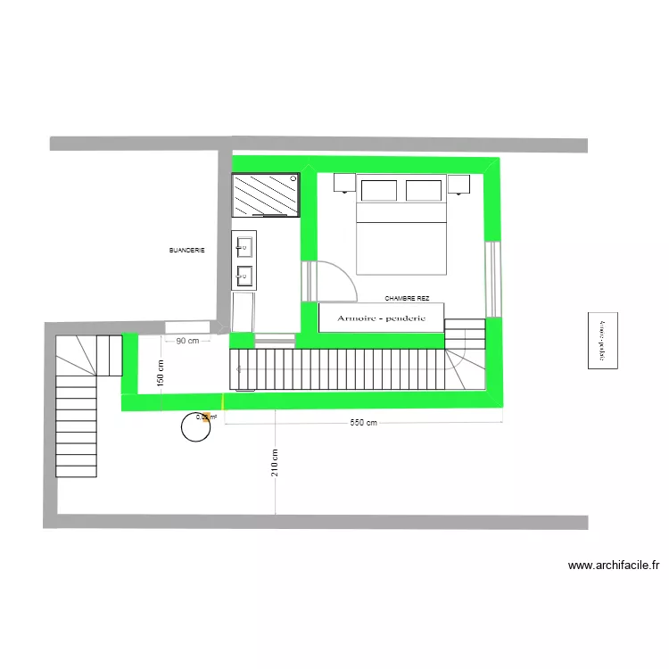 Projet 5 Molenbeek REZ 29/04/26. Plan de 