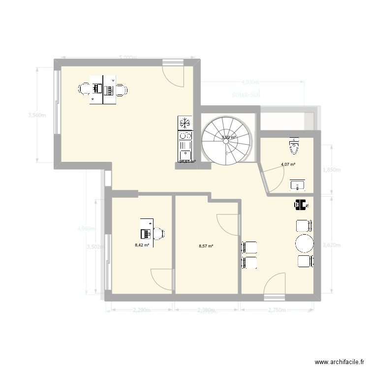 121. Plan de 0 pièce et 0 m2