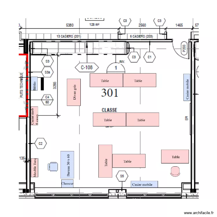 SGS_Groupe_301. Plan de 