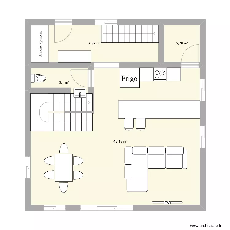 étage 1. Plan de étage 1. Plan de