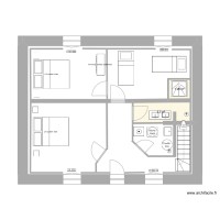 V1 - Maison Pleudihen Rez-de-chaussée