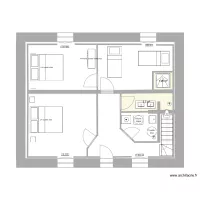 V1 - Maison Pleudihen Rez-de-chaussée