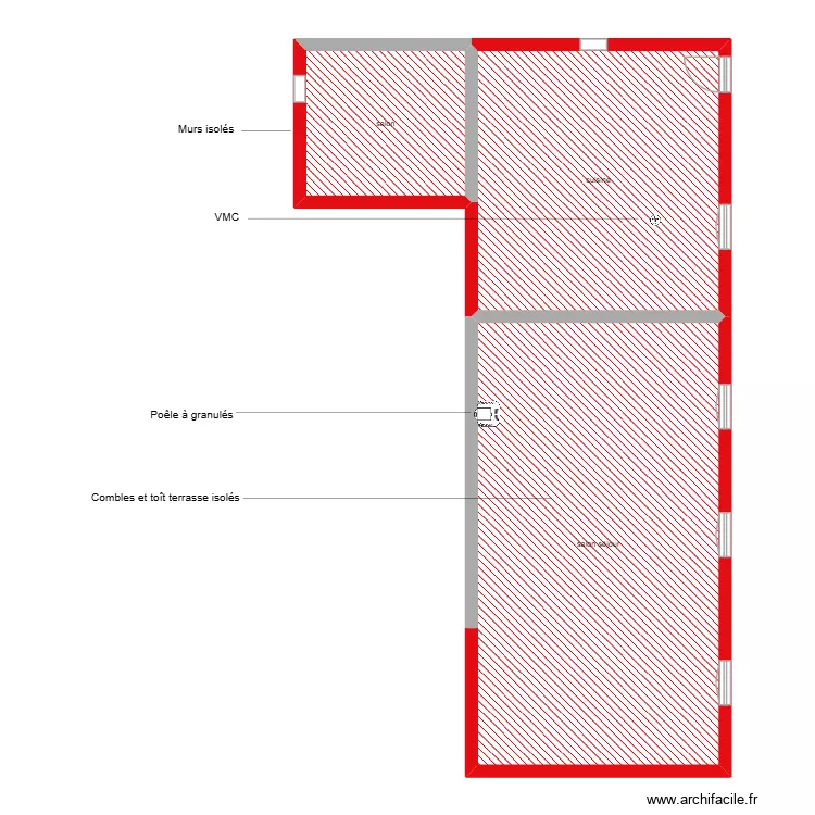 Desfroux anaîs rdc étape 1. Plan de 3 et 100 m² Desfroux anaîs rdc étape 1. Plan de 3 et 100 m²
