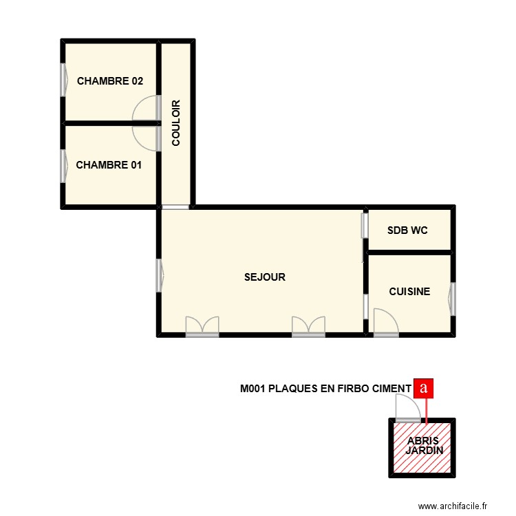 PLAN GALICIAN AM.. Plan de 7 pièces et 35 m2