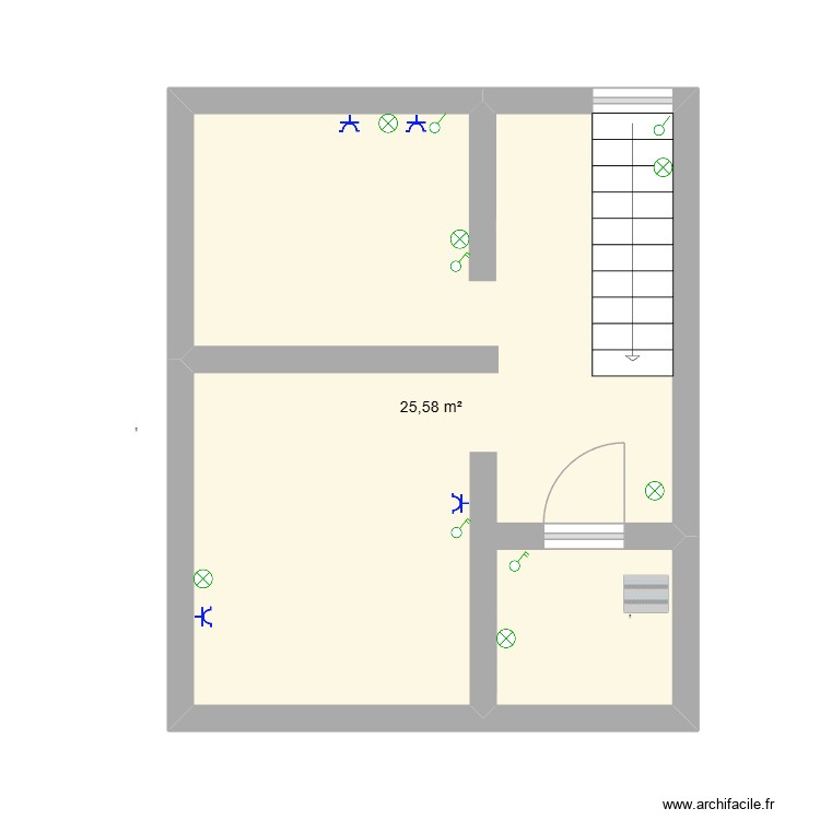 cave papa. Plan de 0 pièce et 0 m2