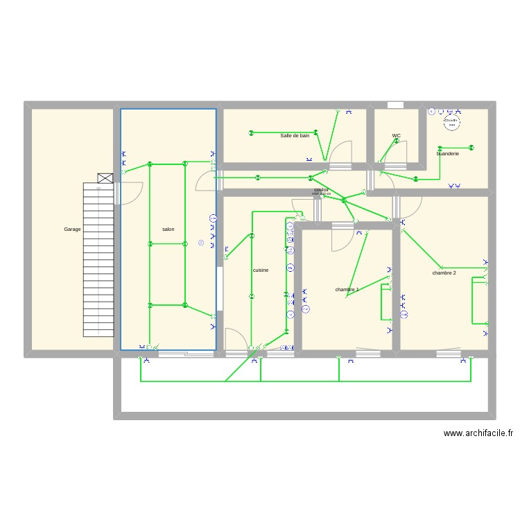  CAVAILLON RDC .. Plan de 0 pièce et 0 m2