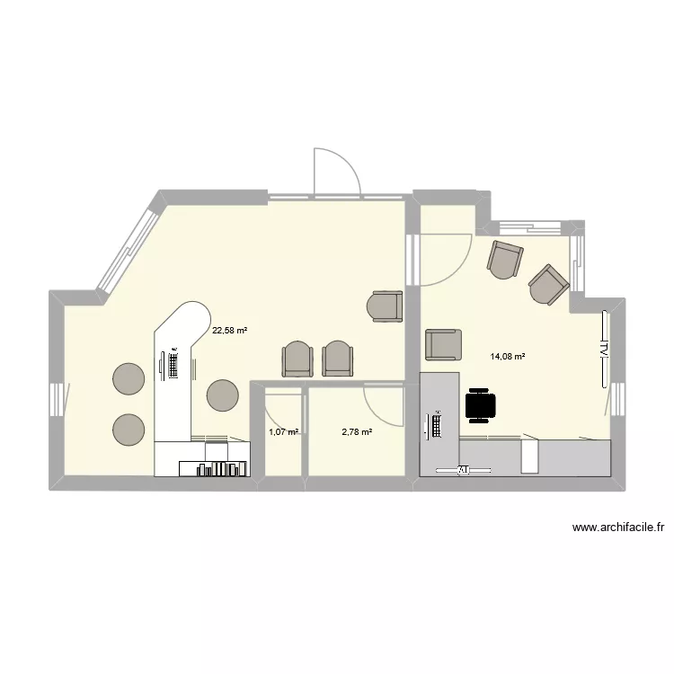 projet arudy option 3. Plan de 4 et 41 m² projet arudy option 3. Plan de 4 et 41 m²