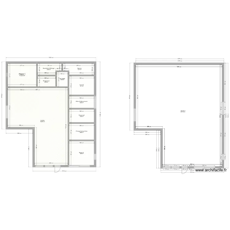 91-Br&eacute;tigny-Limousin 2 (Moinerie). Plan de 