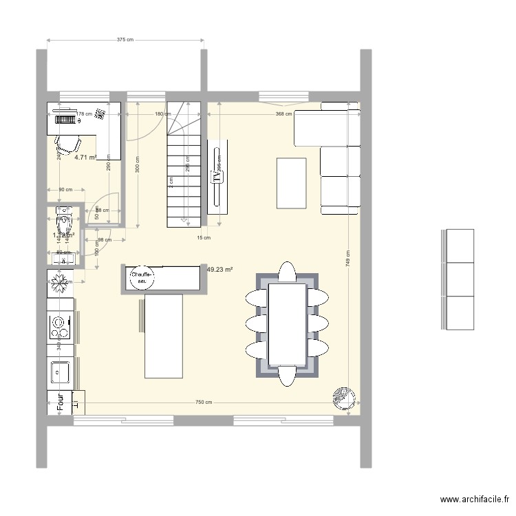 Maison Projet 7 - 112m2. Plan de 10 pièces et 111 m2