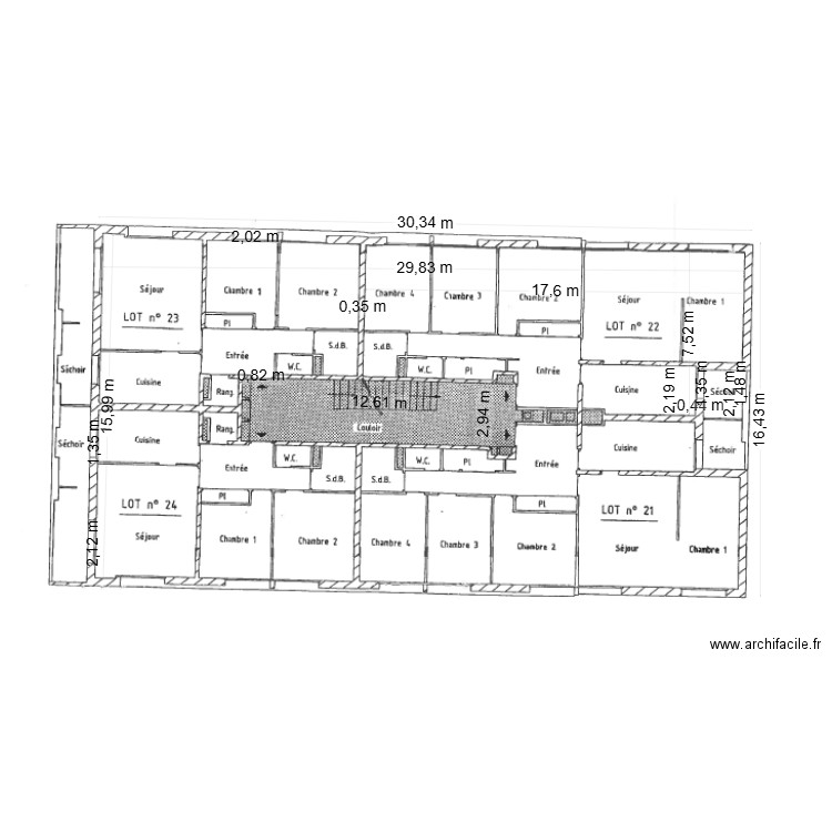 alienor plan detage. Plan de 0 pièce et 0 m2