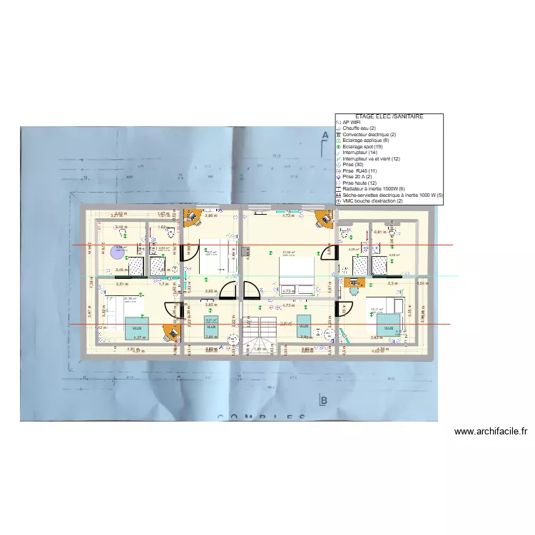 6AA_ETAGE_2. Plan de 