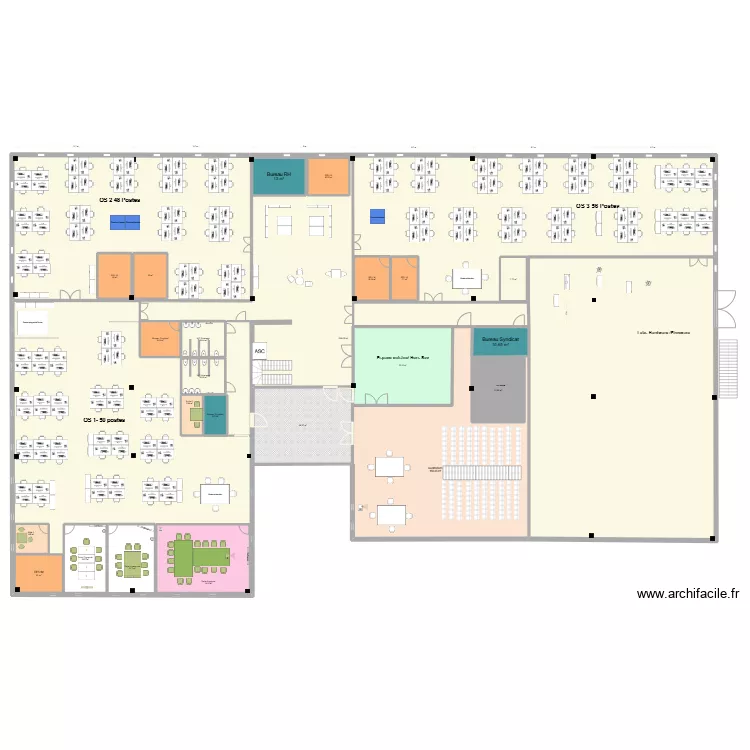 07/25 Plan R+1 V7. Plan de 