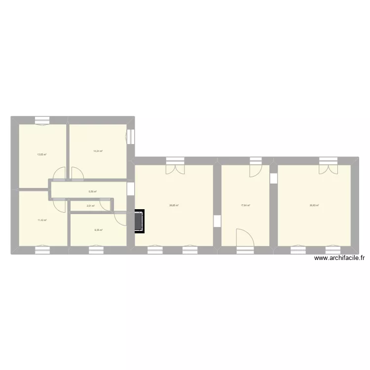 Maison. Plan de 