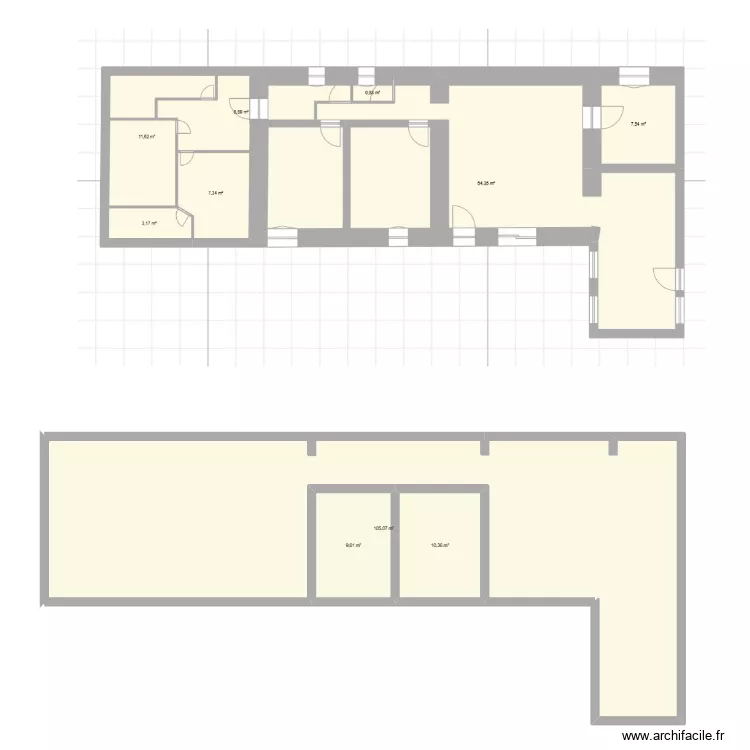 VIRGE MAISON. Plan de 3 et 125 m² VIRGE MAISON. Plan de 3 et 125 m²