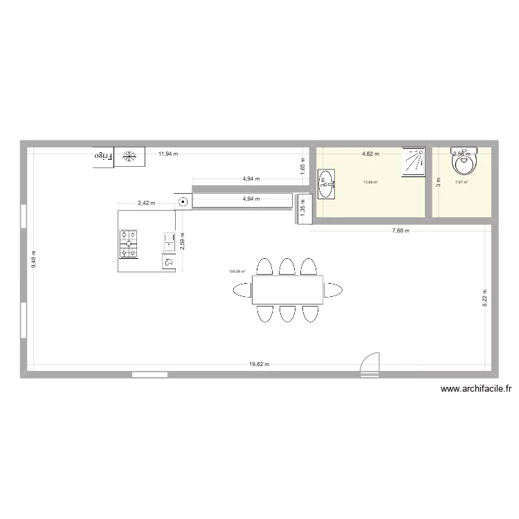 vhufghujfv. Plan de 3 et 181 m² vhufghujfv. Plan de 3 et 181 m²