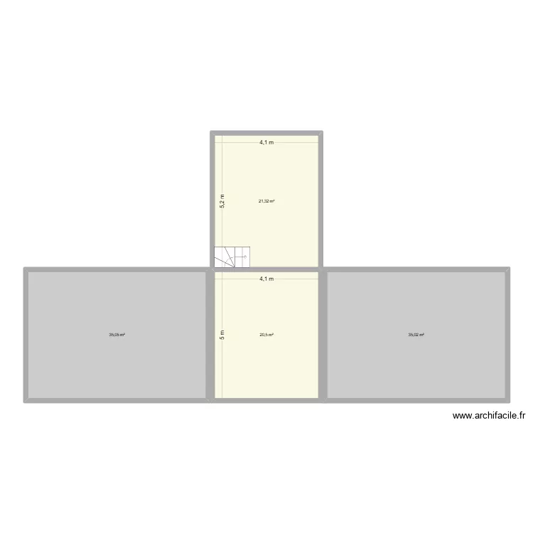 plan 2. Plan de 4  et 112 m²