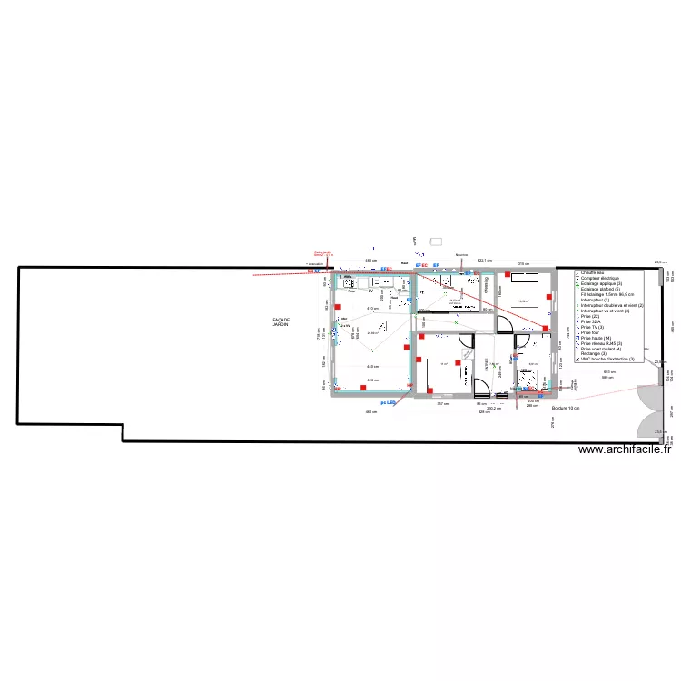 43 bis LC masse projet 13 01 24. Plan de 
