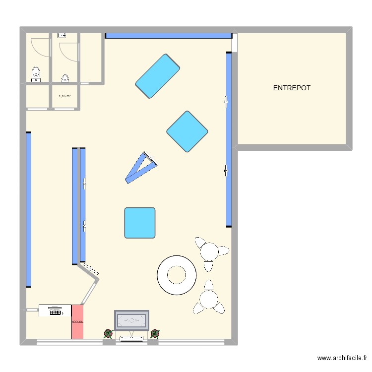 SAE . Plan de 0 pièce et 0 m2
