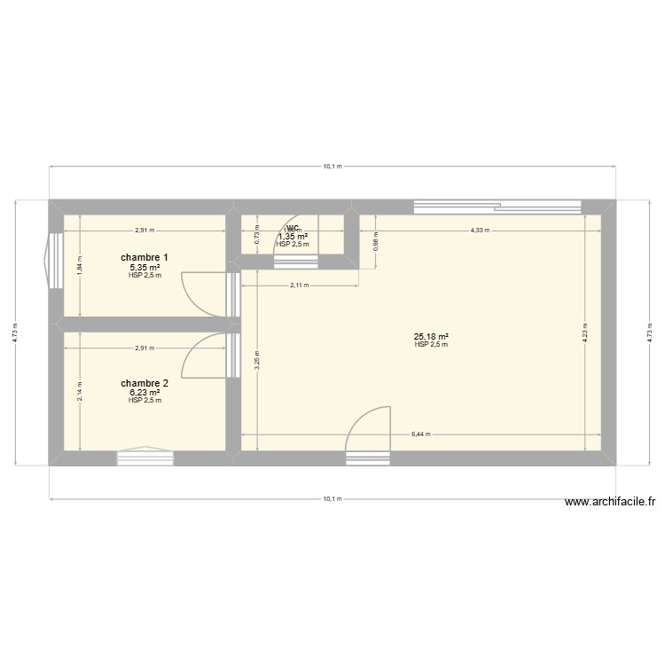 essai1. Plan de 0 pièce et 0 m2