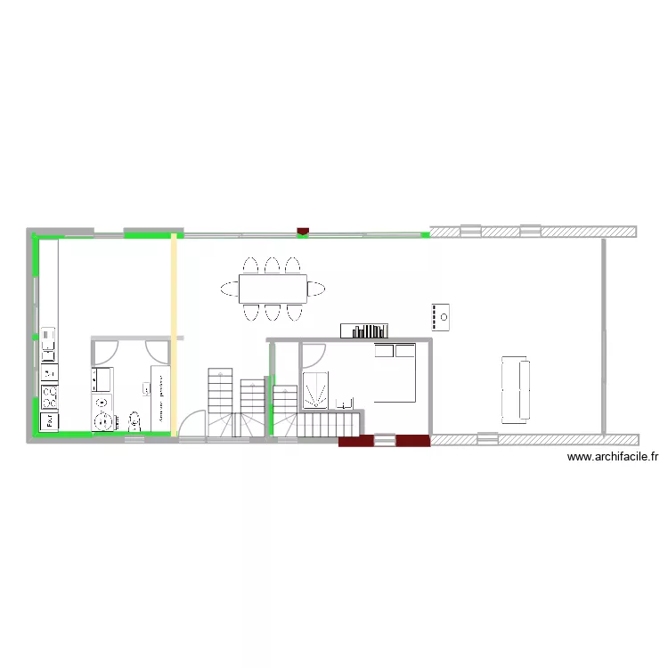 Projet Gonneville V2. Plan de 