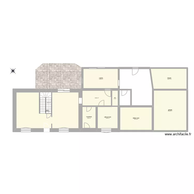 rdc. Plan de 10 Pièces et 149 m² rdc. Plan de 10 Pièces et 149 m²