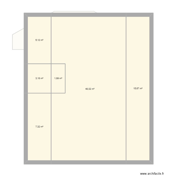 boukalit. Plan de 8 pièces et 103 m2