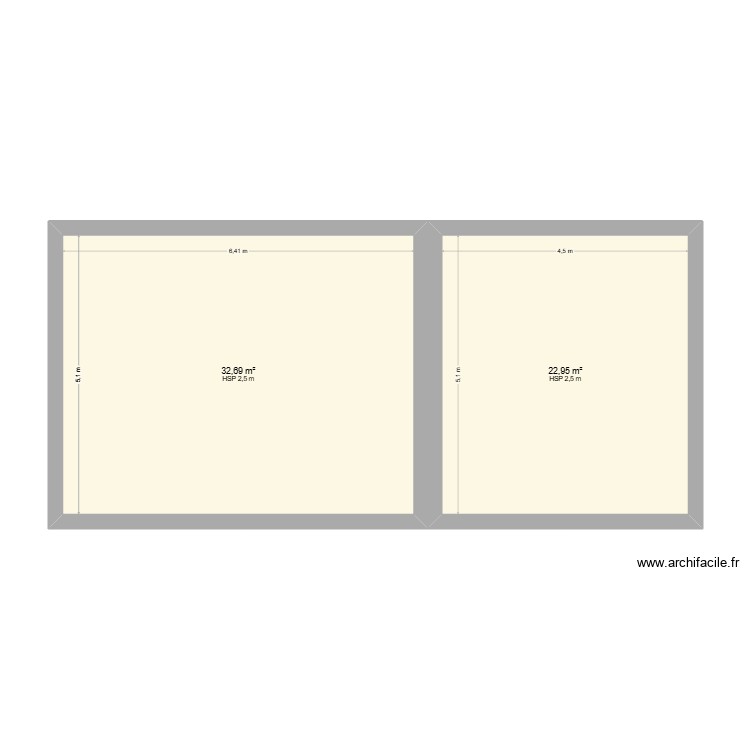 1er &eacute;tage. Plan de 0 pièce et 0 m2