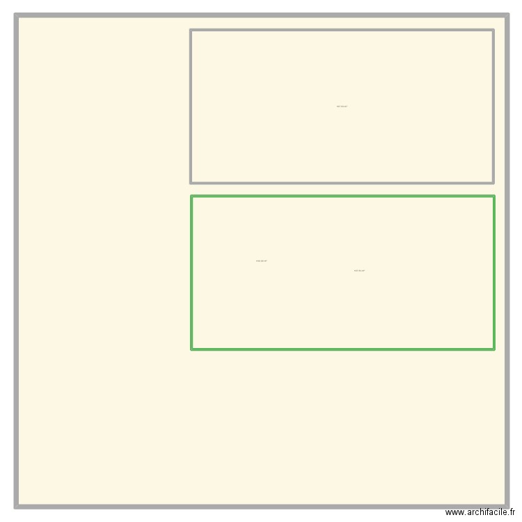 padel. Plan de 3 pièces et 1423 m2