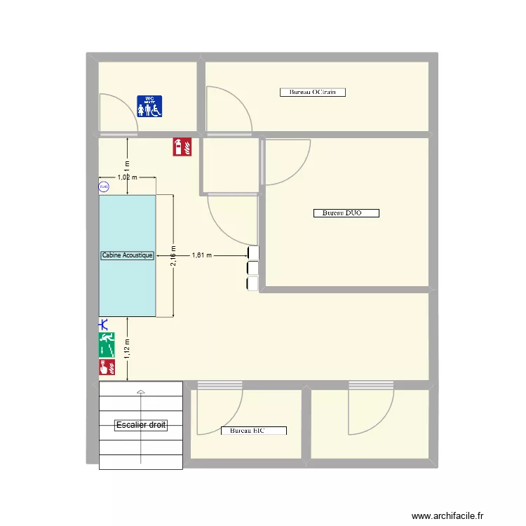 OCTRAIN. Plan de 7 et 36 m² OCTRAIN. Plan de 7 et 36 m²