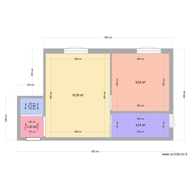 Javel_vierge. Plan de 0 pièce et 0 m2