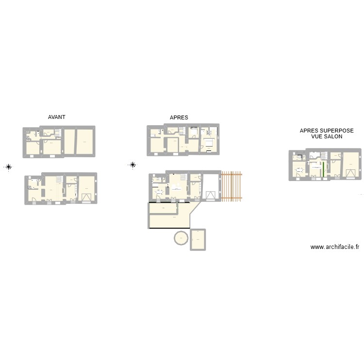 La boexiere1. Plan de 25 pièces et 610 m2