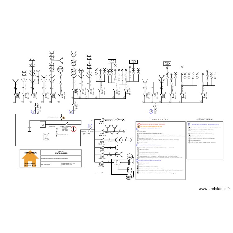 UNNIFILAIRE RALF D. SALLER. Plan de 0 pièce et 0 m2