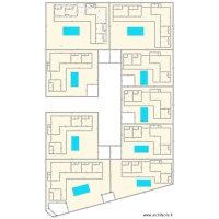 plan deriere vieux marche maison