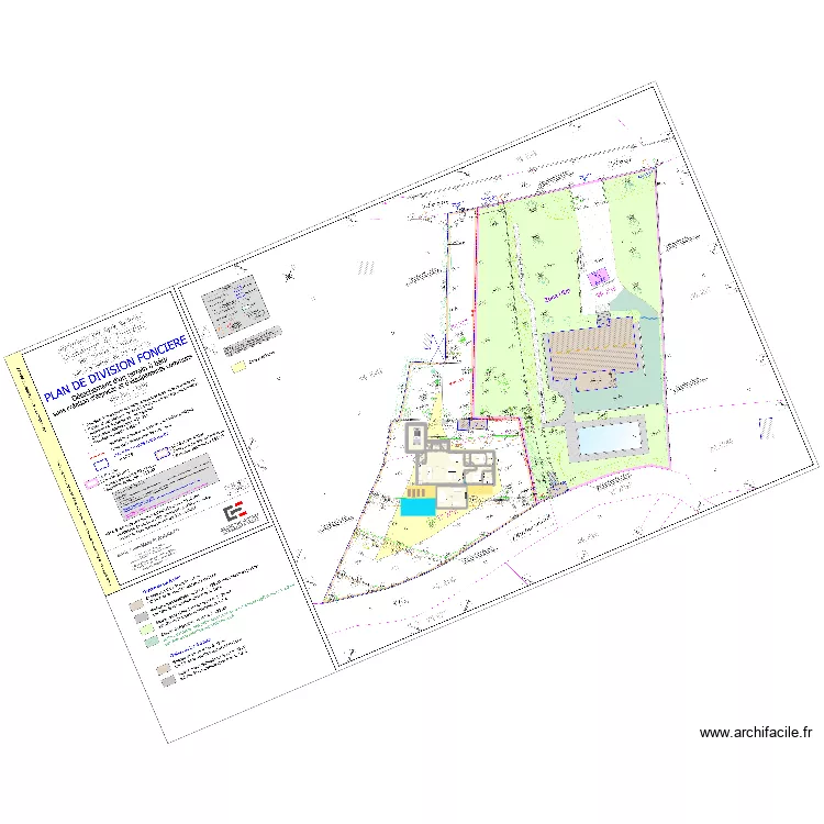 Mougins MM V2. Plan de 12  et 192 m²