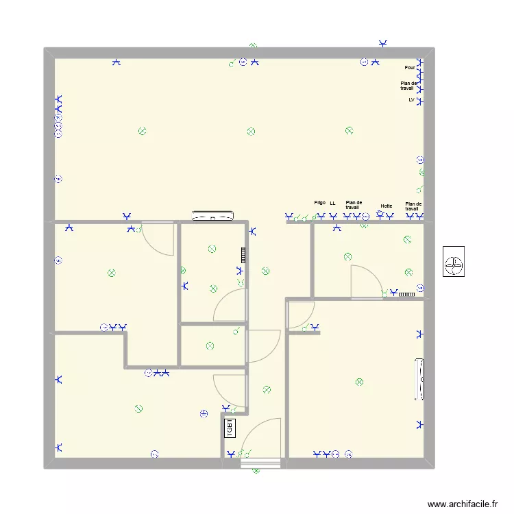 Boutenac. Plan de Boutenac. Plan de