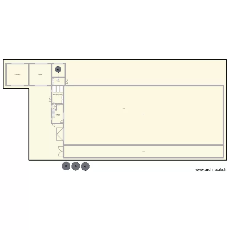 Poulailler 900m2. Plan de 10 Pièces et 3233 m² Poulailler 900m2. Plan de 10 Pièces et 3233 m²