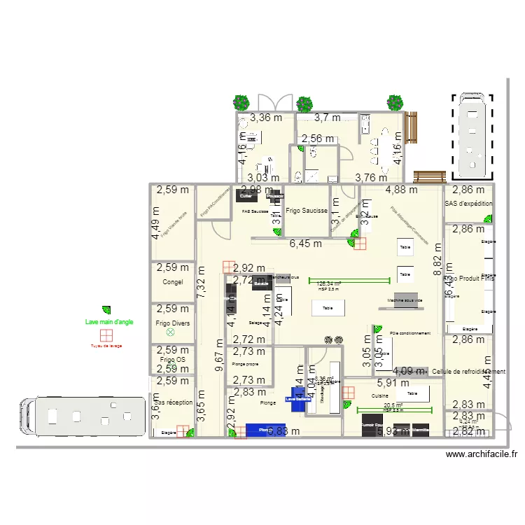 Plan Batiment DDPP Evacuation + Plomberie EGCF. Plan de Plan Batiment DDPP Evacuation + Plomberie EGCF. Plan de