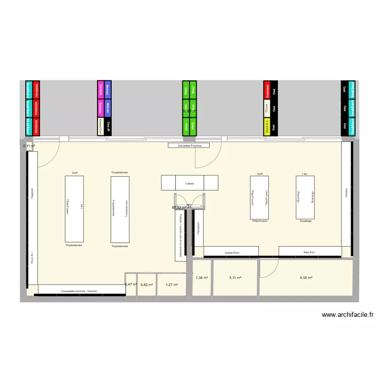 Sea&Sand La Tranche. Plan de 