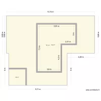 Surface des terrasse