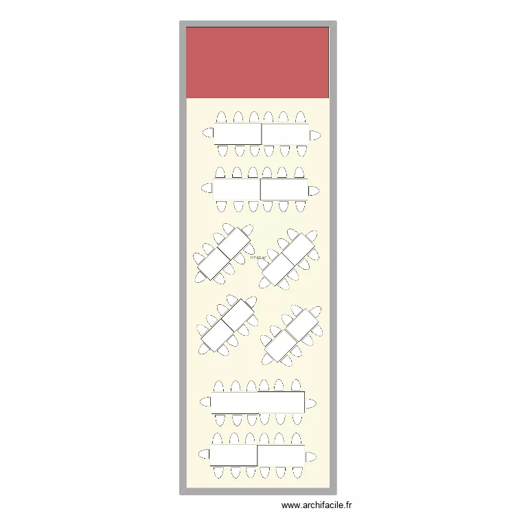 96P. Plan de 1 pièce et 118 m² 96P. Plan de 1 pièce et 118 m²