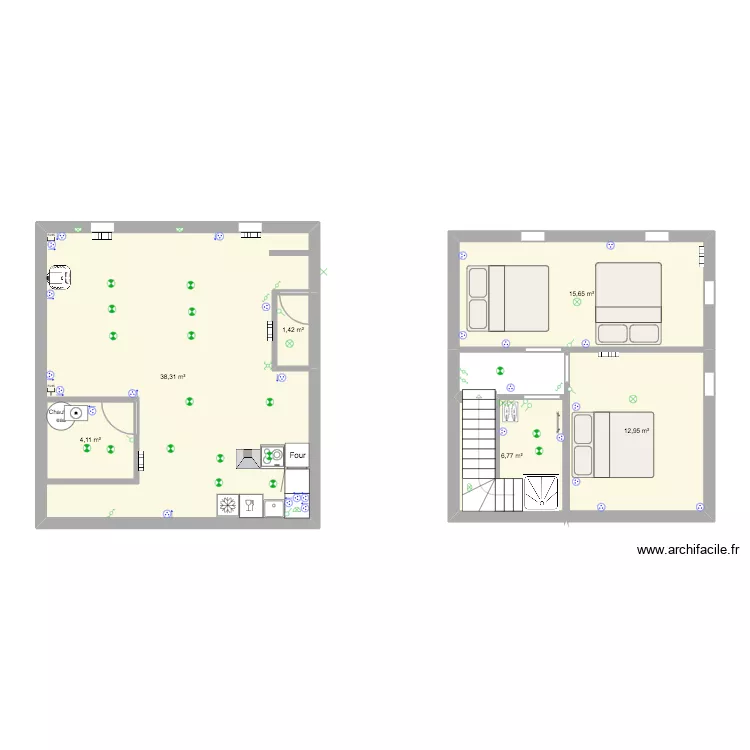 lentilly 4. Plan de 6 Pièces et 84 m² lentilly 4. Plan de 6 Pièces et 84 m²