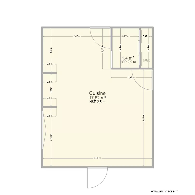 langlois. Plan de 3 et 20 m² langlois. Plan de 3 et 20 m²