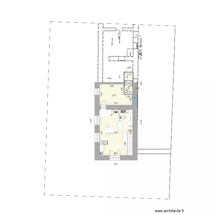 Vo_Long&egrave;re martin. Plan de 