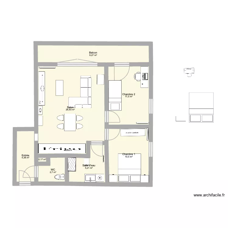 Appart REIMS. Plan de Appart REIMS. Plan de