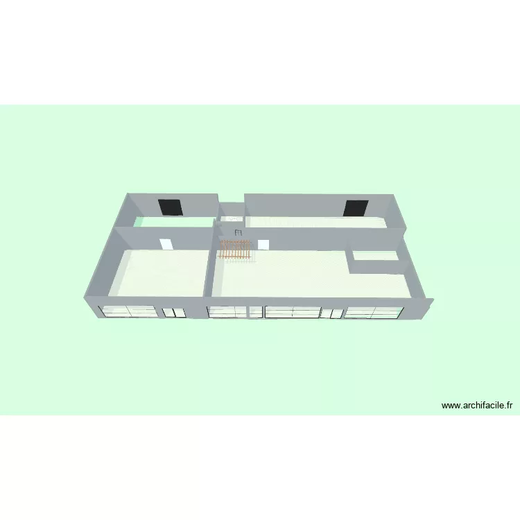 BATIMENT COMMERCIAL. Plan de 6 et 499 m² BATIMENT COMMERCIAL. Plan de 6 et 499 m²