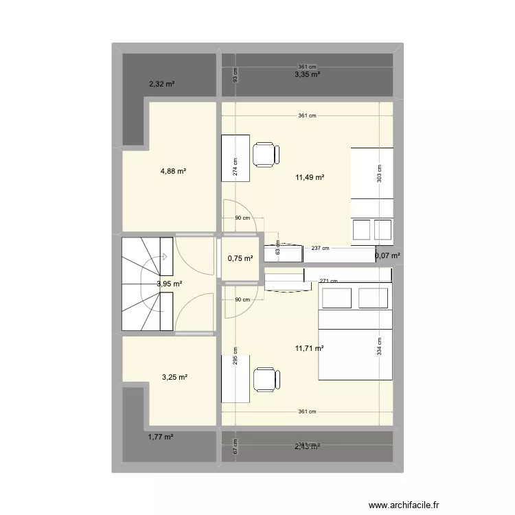 Zolder V3. Plan de Zolder V3. Plan de