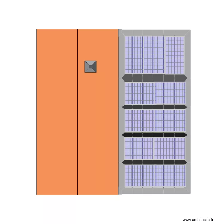 ernestine vue dessus. Plan de 
