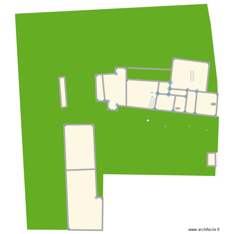 forge. Plan de 13 pièces et 1055 m2