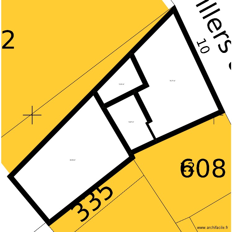 Gasser corrigé. Plan de 10 pièces et 549 m2
